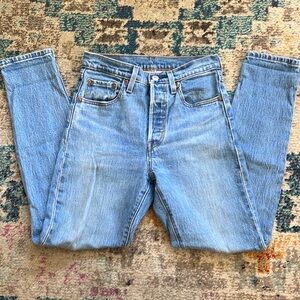 LEVIS 501 Skinny high waisted denim